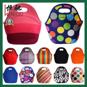 Different Printing Style Fashion Neoprene Ice Bag with Handles